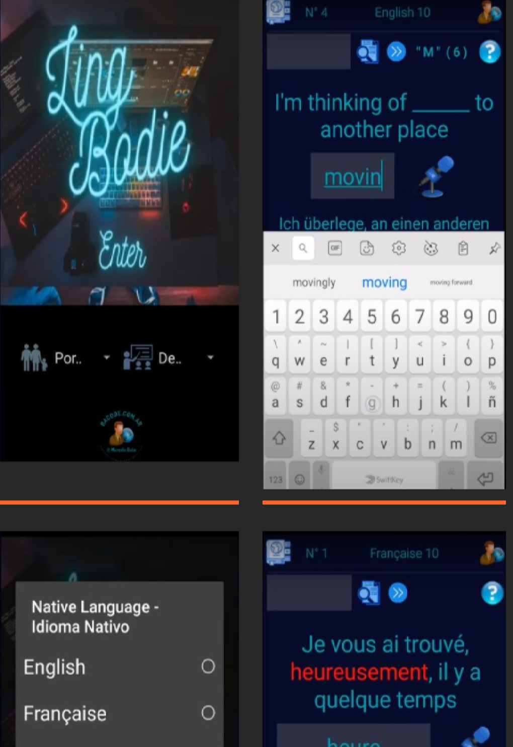 LingBodie Android Version